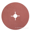 Disque en fibre abrasive d&#39;oxyde d&#39;aluminium